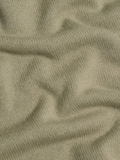 WOOL CREWNECK SWEATER GREEN