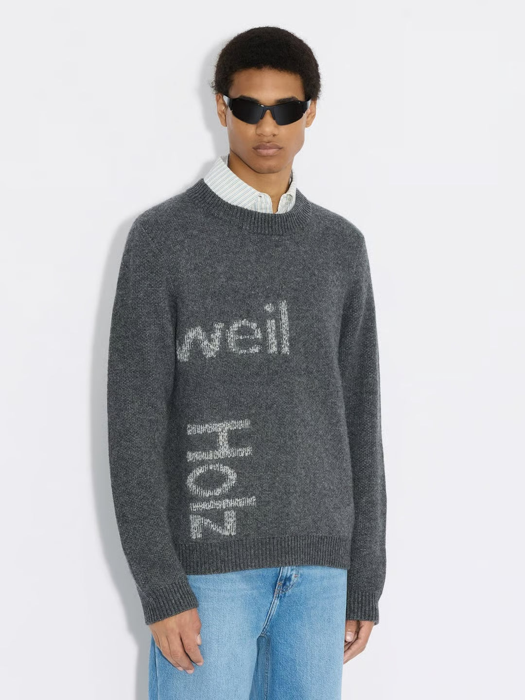 HAZA LOGO CREWNECK SWEATER