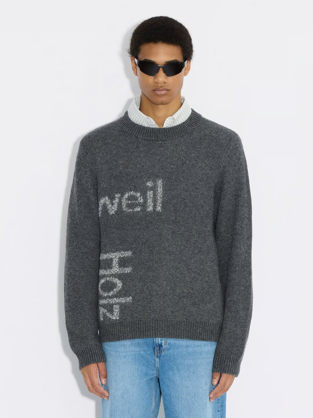 HAZA LOGO CREWNECK SWEATER