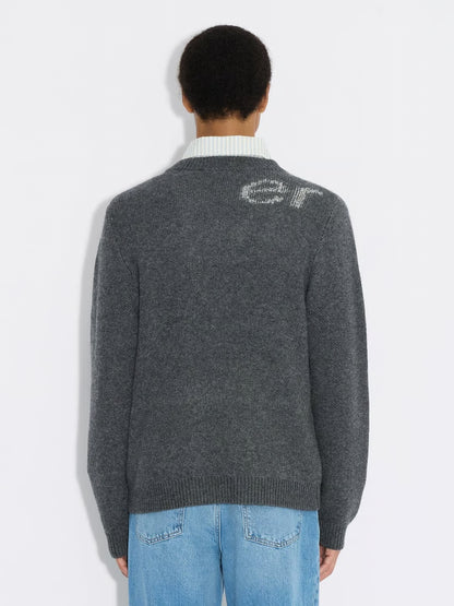HAZA LOGO CREWNECK SWEATER
