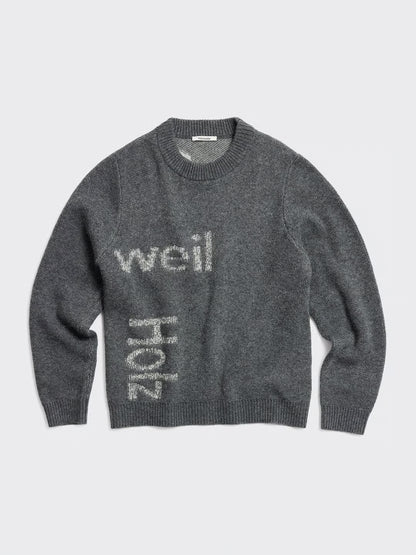 HAZA LOGO CREWNECK SWEATER