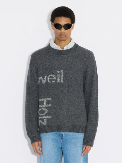 HAZA LOGO CREWNECK SWEATER