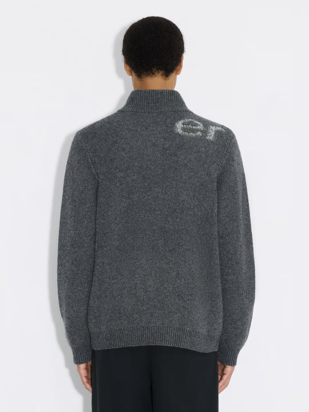 HAZA LOGO WOOL CARDIGAN