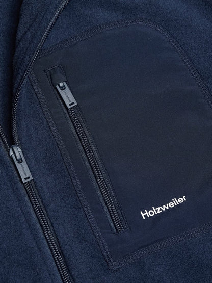 DOVRE FLEECE JACKET - BLÅ