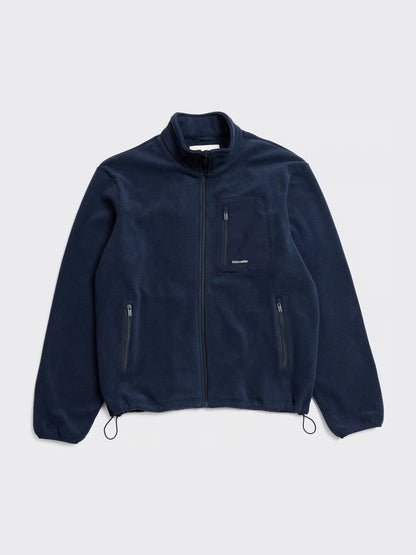 DOVRE FLEECE JACKET - BLÅ