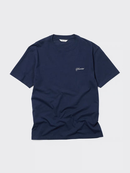 TUCKER EMBROIDERY TEE NAVY