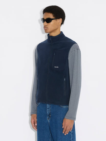 DOVRE FLEECE VEST -BLÅ