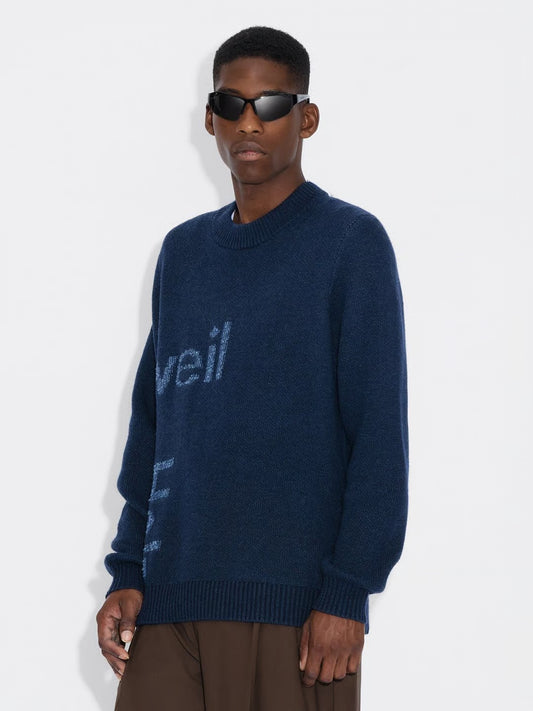 HAZA LOGO CREW BLUE MIX