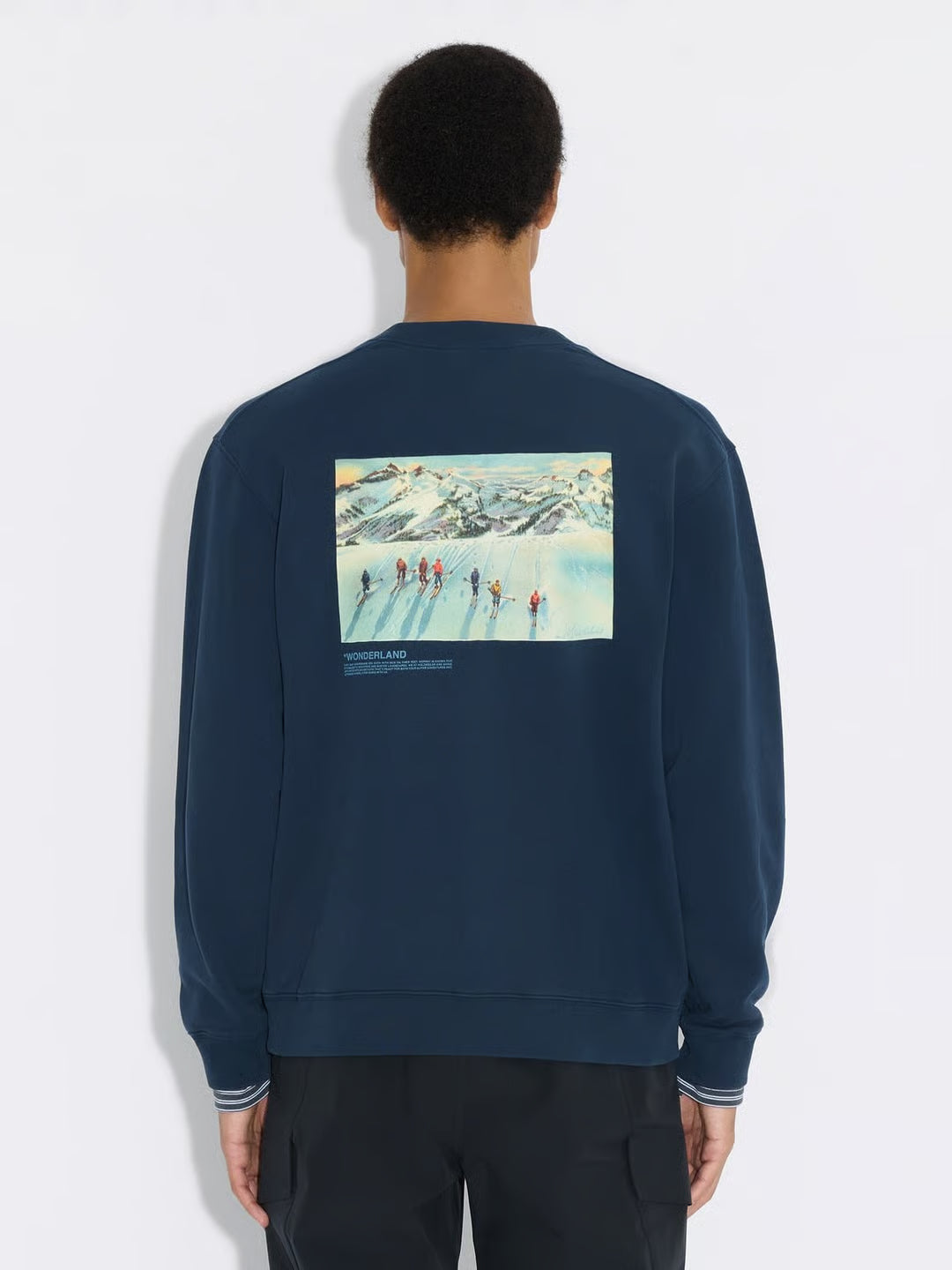 DUKE NATIONAL CREWNECK SWEATER - BLÅ