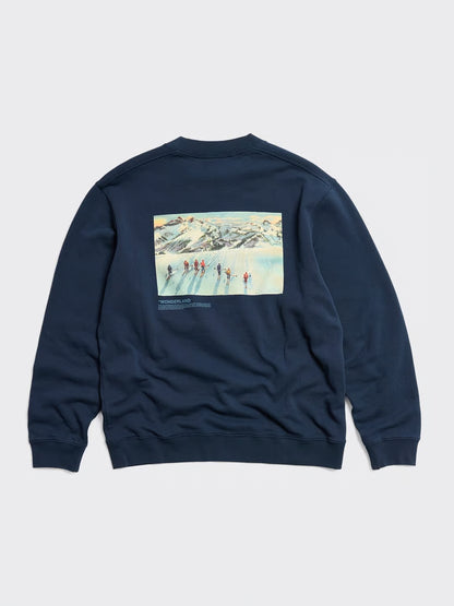 DUKE NATIONAL CREWNECK SWEATER - BLÅ