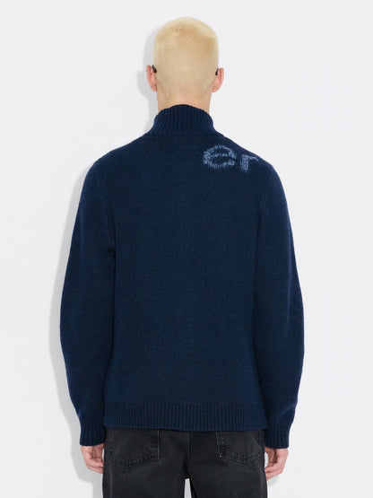 HAZA LOGO ZIP CARDIGAN
