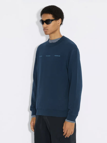 DUKE NATIONAL CREWNECK SWEATER - BLÅ