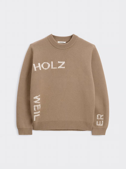 HAZA SUMMER LOGO CREW BEIGE