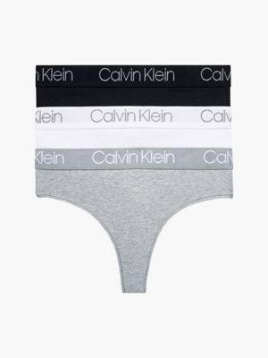 3PK HIGH WAIST THONG