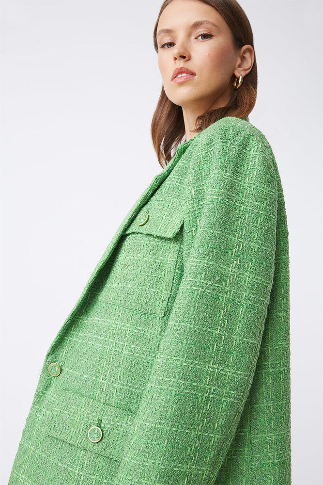 DAFNE BLAZER GRØNN