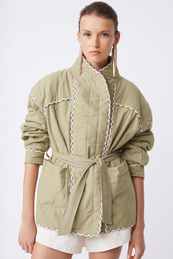 MANTEAU ENZO JAKKE KAKI