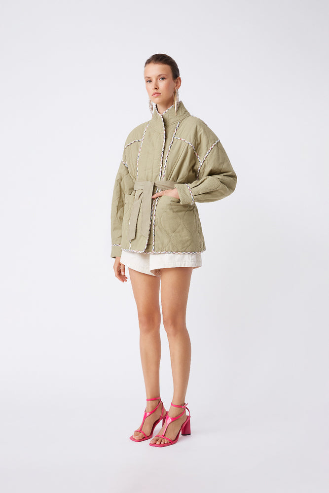 MANTEAU ENZO JAKKE KAKI