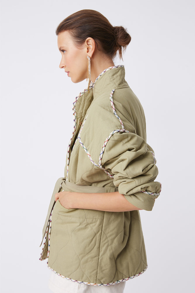 MANTEAU ENZO JAKKE KAKI