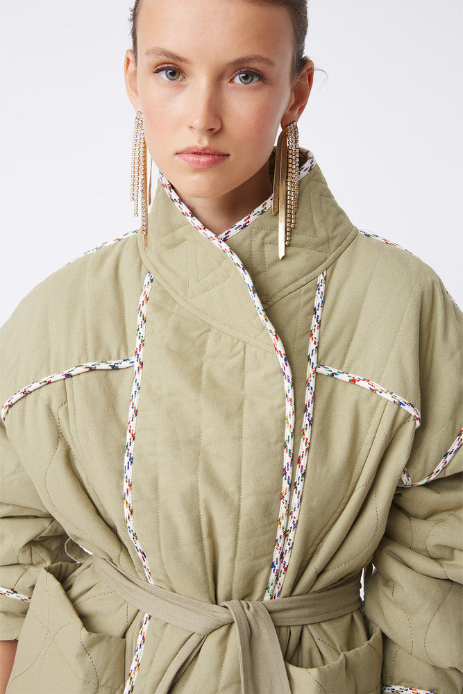 MANTEAU ENZO JAKKE KAKI