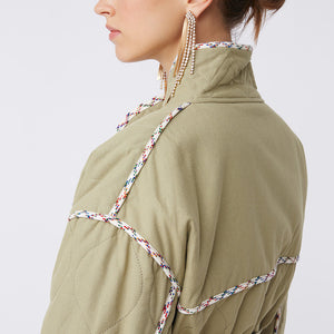 MANTEAU ENZO JAKKE KAKI