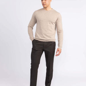 MILANO CREWNECK BEIGE GENSER