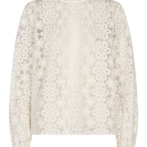BRIDGET BLUSE HVIT