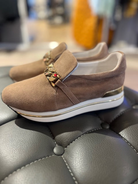 SNEAKERS SEMSKET TAUPE M/GULL