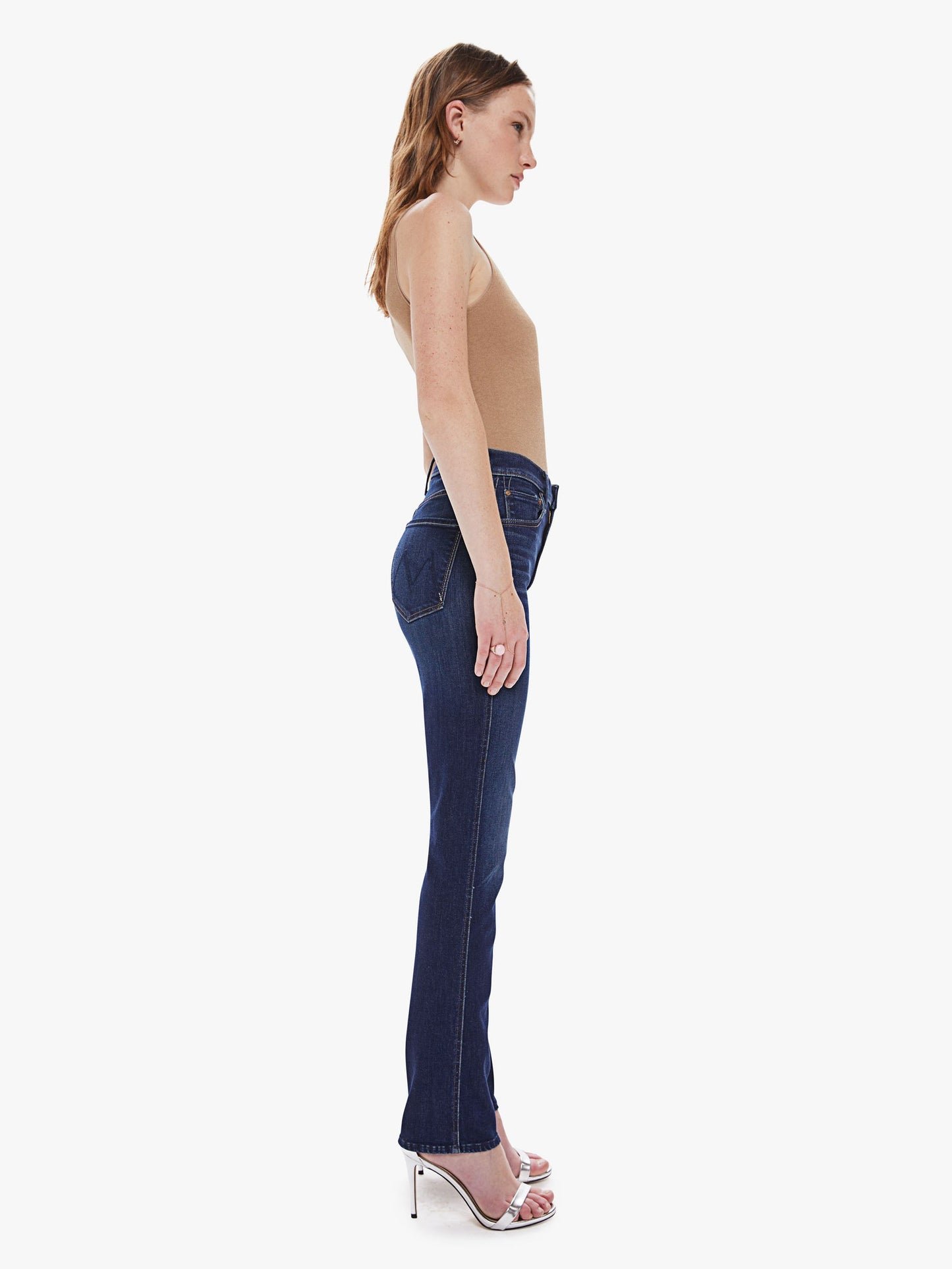 HW DOUBLE RIDER SKIMP JEANS BLÅ