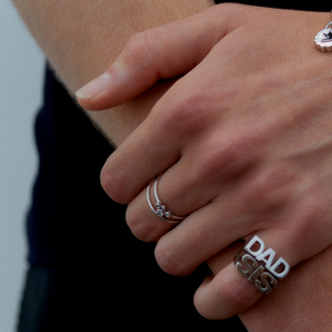 SIS RING SØLV