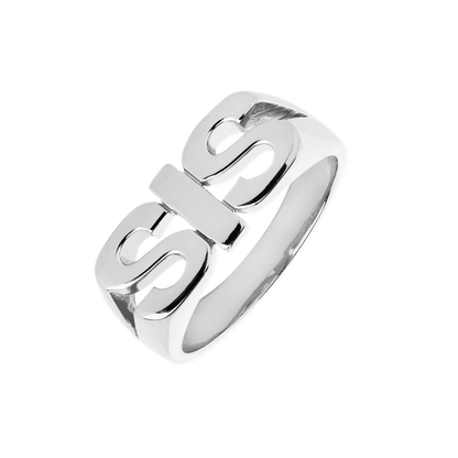 SIS RING SØLV