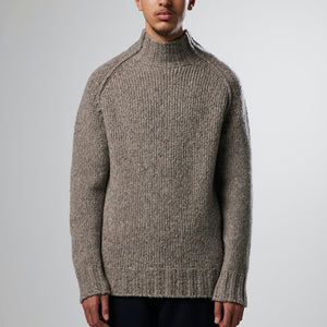 WILLAIM HIGH NECK GENSER GRÅ