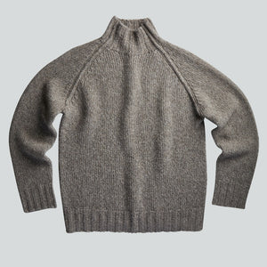 WILLAIM HIGH NECK GENSER GRÅ