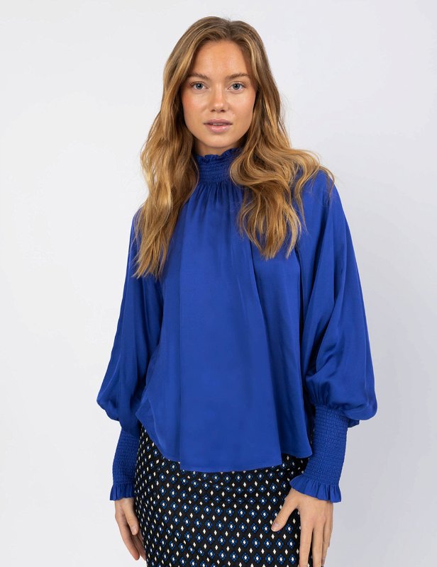 AMELI BLUSE BLÅ