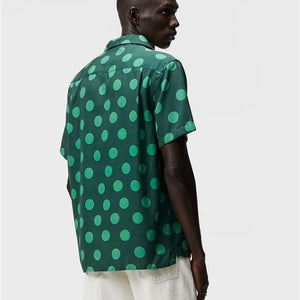 ELIO DOT PRINT SKJORTE GRØNN