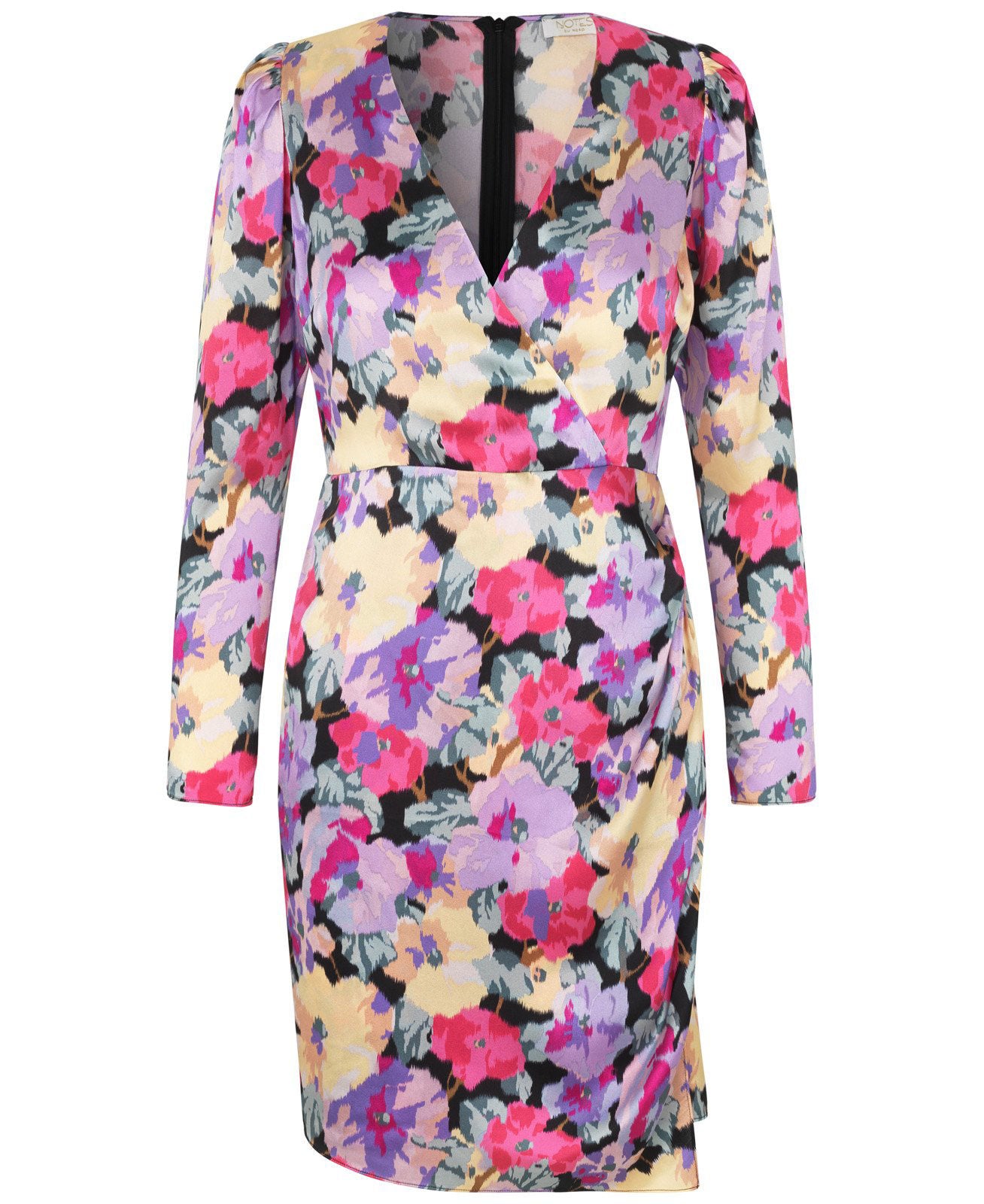 TESSA ORGANIC SILK DRESS LILLA