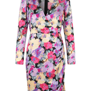 TESSA ORGANIC SILK DRESS LILLA