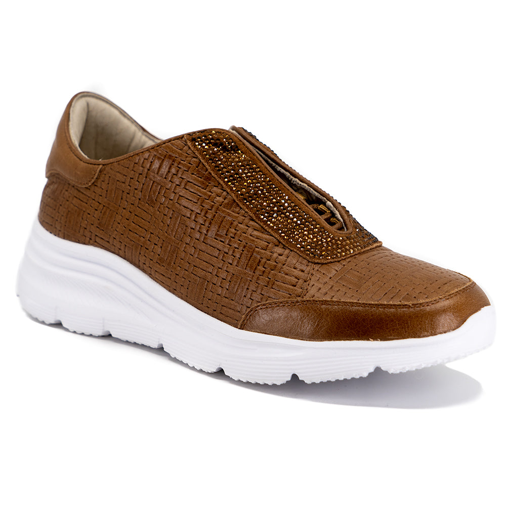 SNEAKERS COGNAC