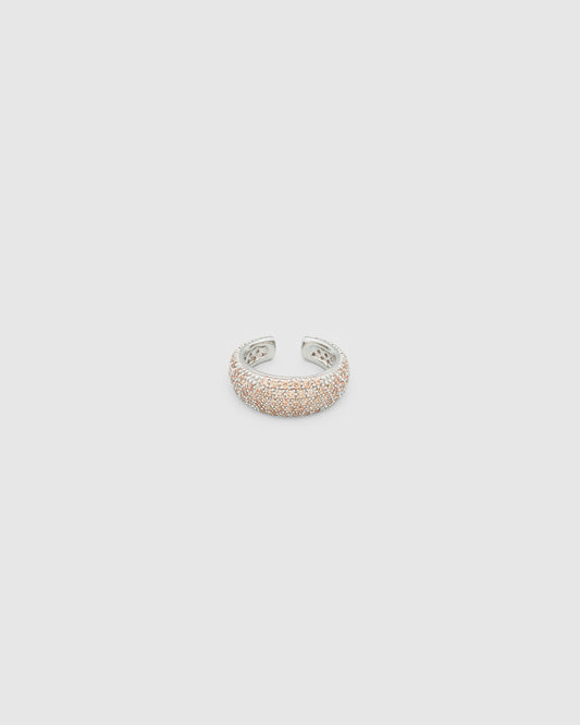 Ear Cuff Thick Brown