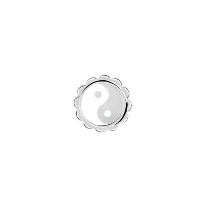 PERFECT HIGH COIN HVIT SØLV