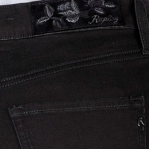 REYNE STRAIGHT JEANS SORT