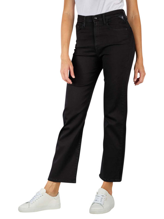 REYNE STRAIGHT JEANS SORT
