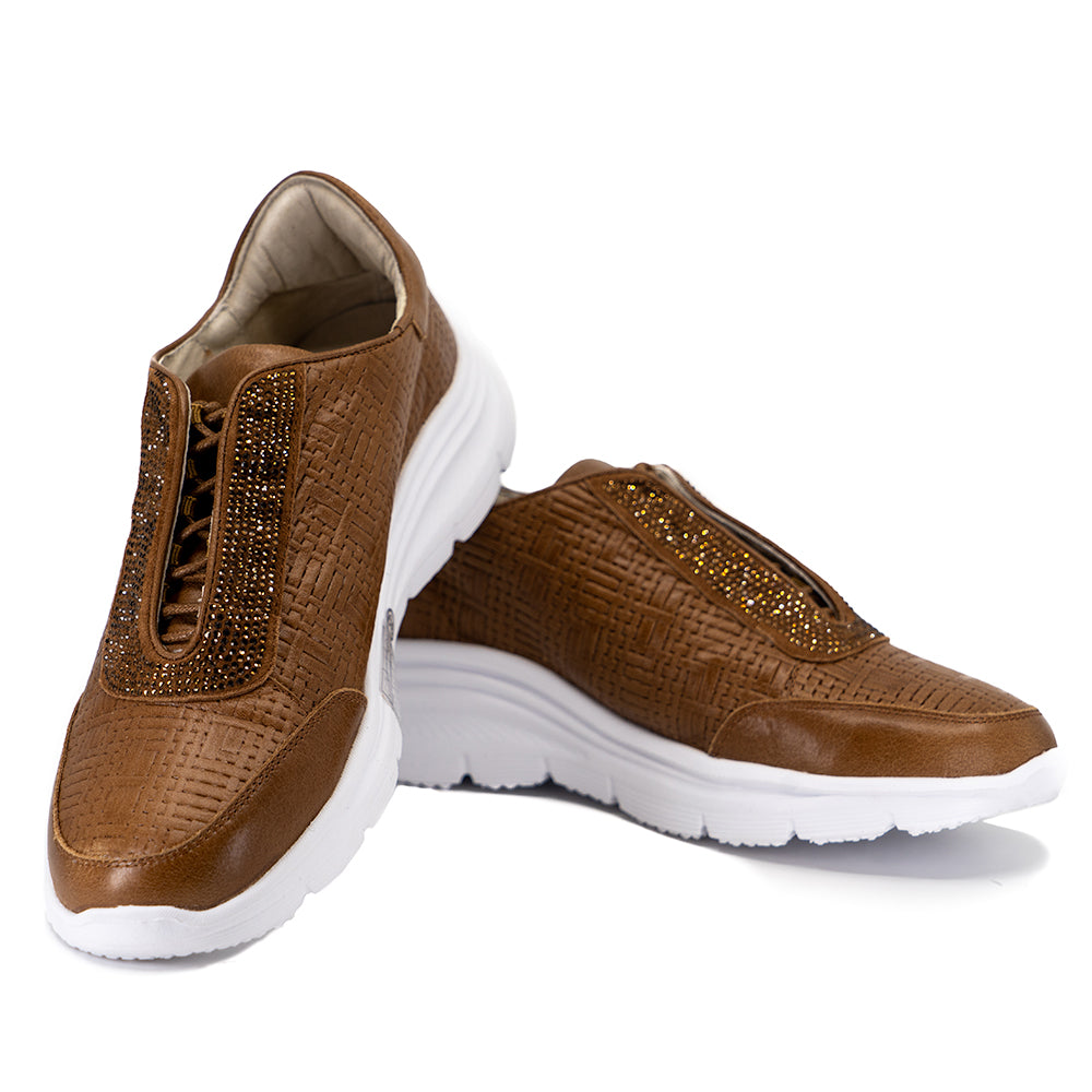 SNEAKERS COGNAC