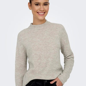 CAMILLA O-NECK GENSER BEIGE