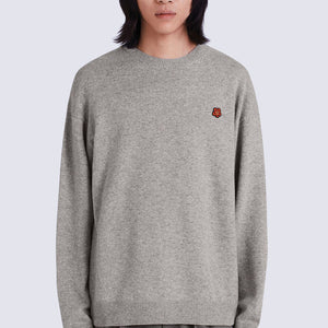 JUMPER MERINOULL GENSER GRÅ