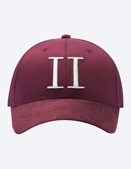 BASEBALL CAP SUEDE RØD