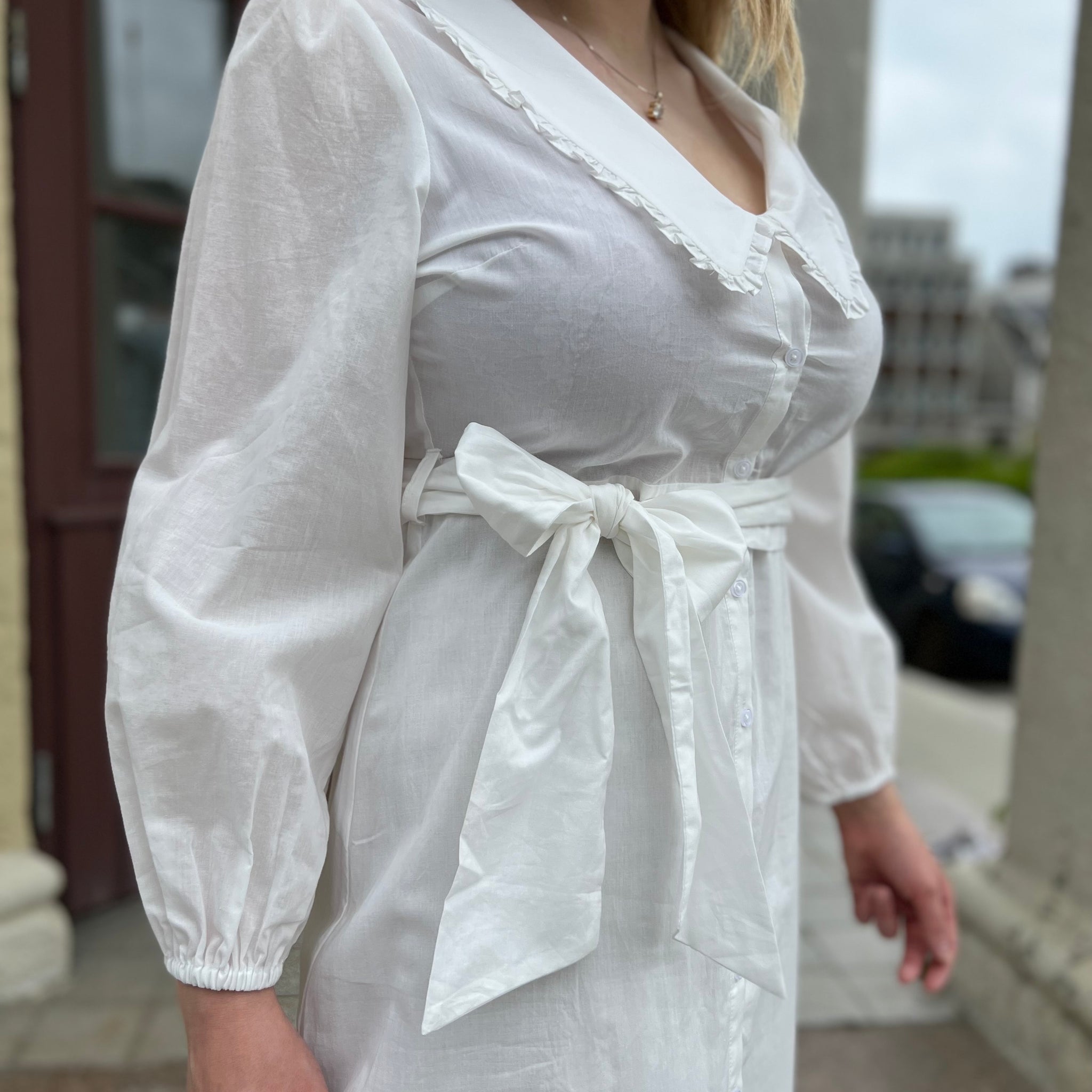 NORA KJOLE HVIT
