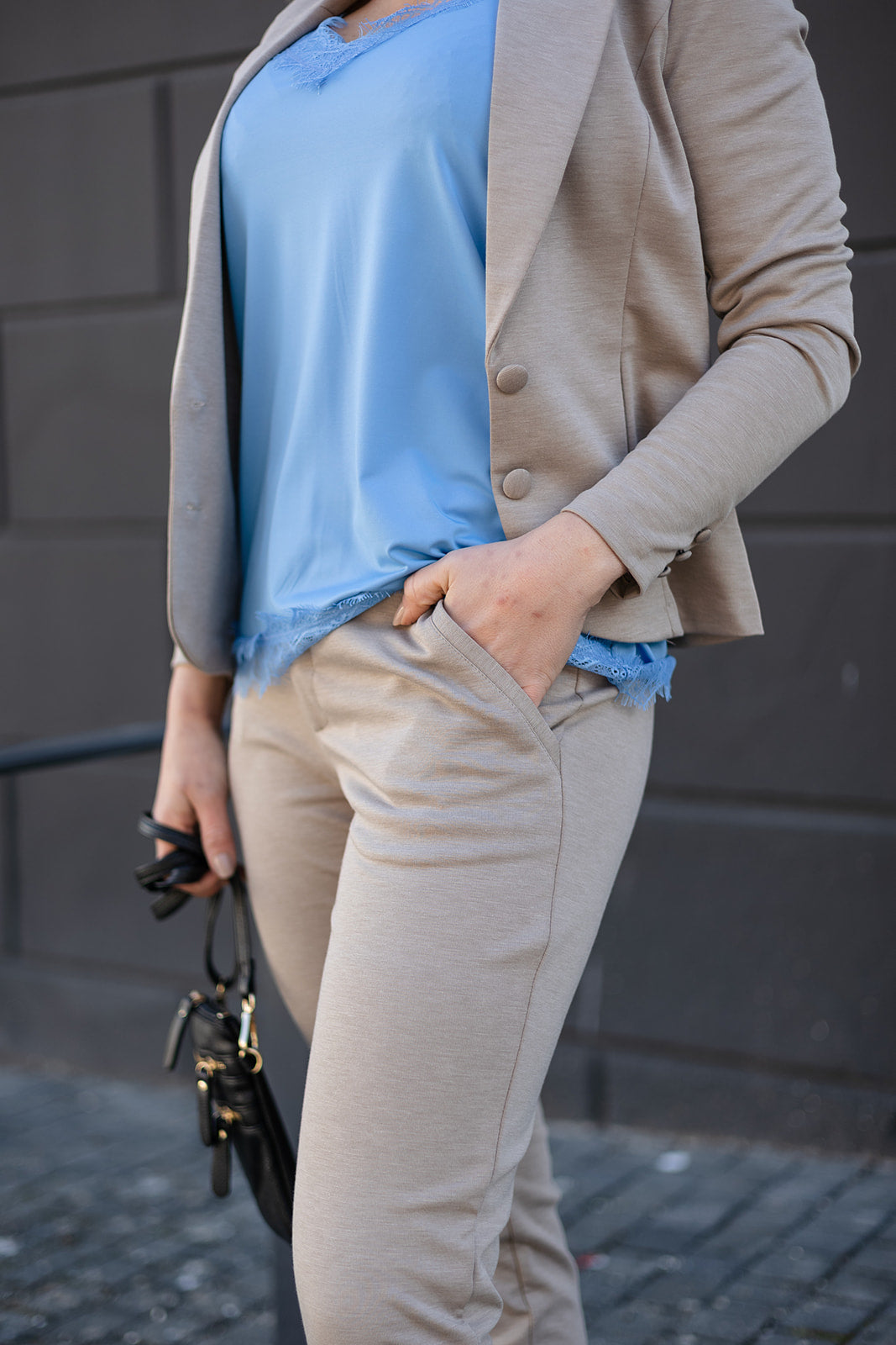 NANNI JAKKE SAND BEIGE