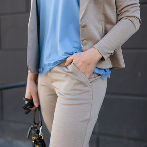 NANNI JAKKE SAND BEIGE
