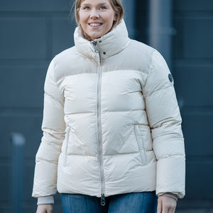 EMMA CORD DUNJAKKE BEIGE