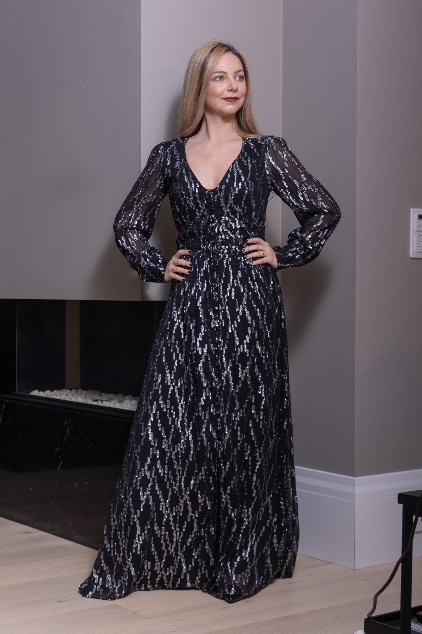 CARABELLA MAXI KJOLE SORT